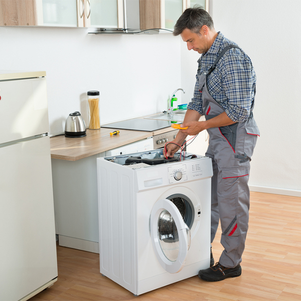 can you walk me through the steps of troubleshooting my washer issue in Canyon MN